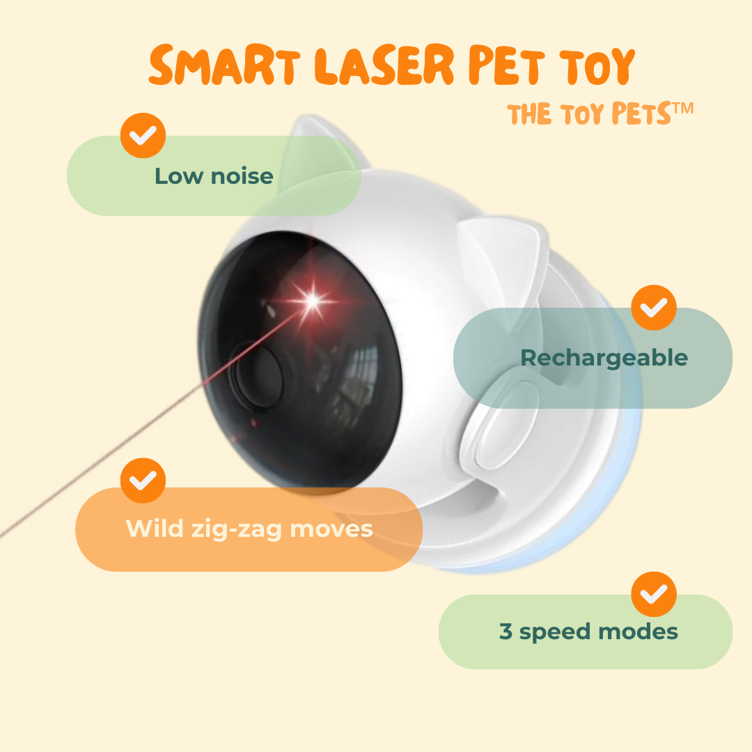 The Toy Pets™ Smart Laser Pet Toy