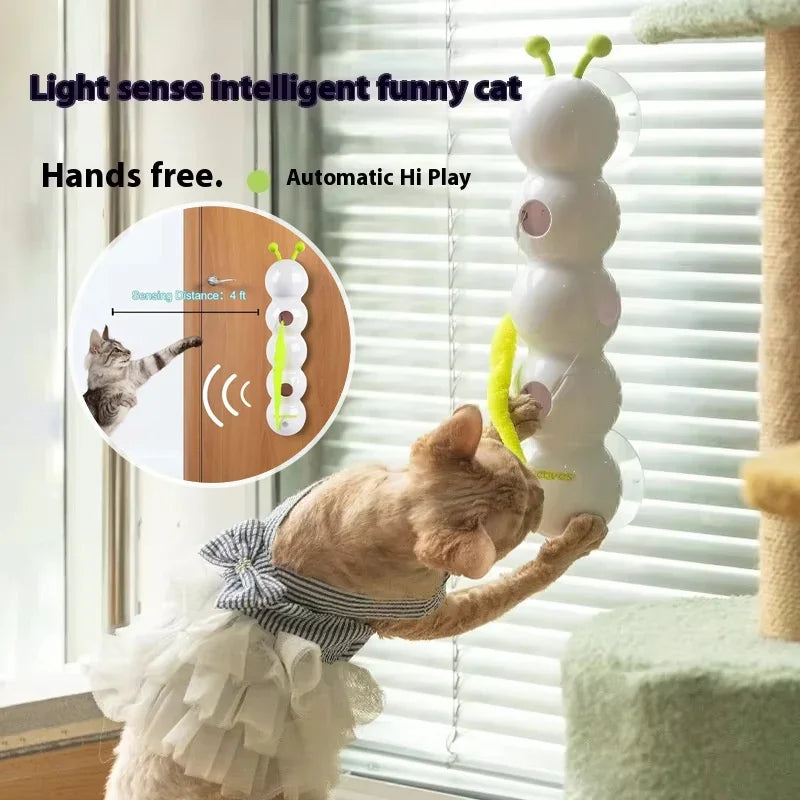 The Toy Pets™ Smart teasing Cat Toy with Tail