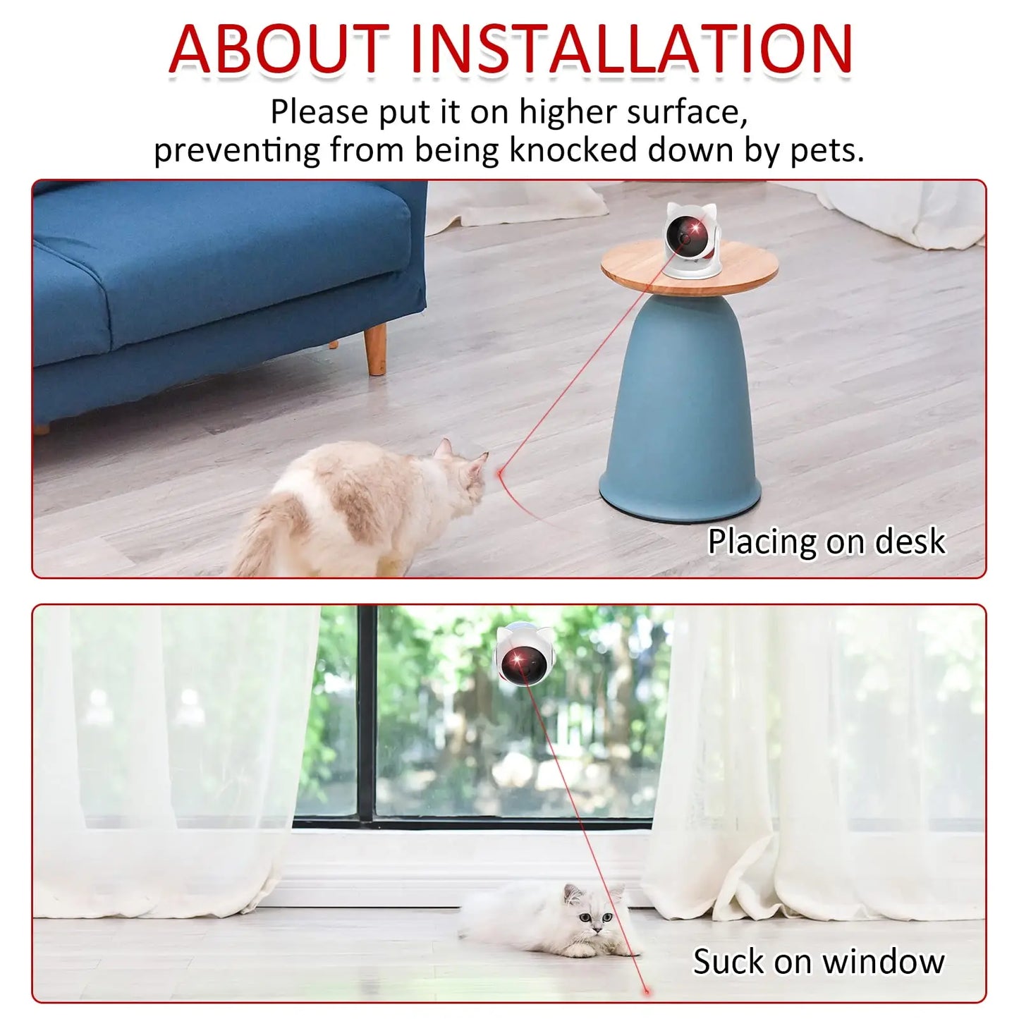 The Toy Pets™ Smart Laser Pet Toy