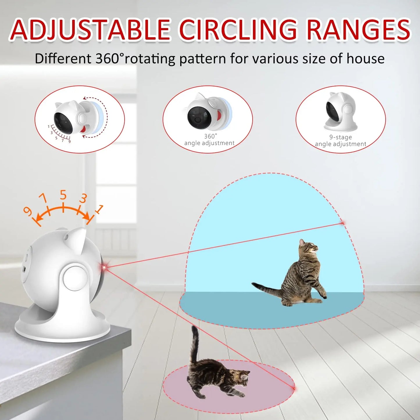 The Toy Pets™ Smart Laser Pet Toy
