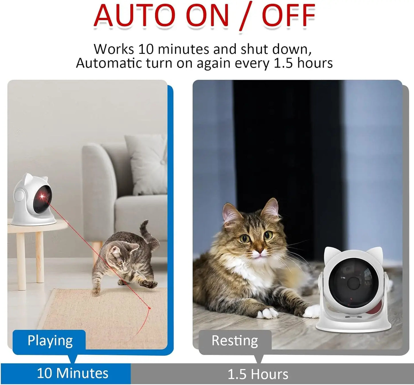 The Toy Pets™ Smart Laser Pet Toy