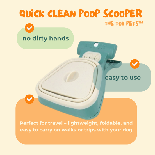The Toy Pets™ Quick Clean Poop Scooper
