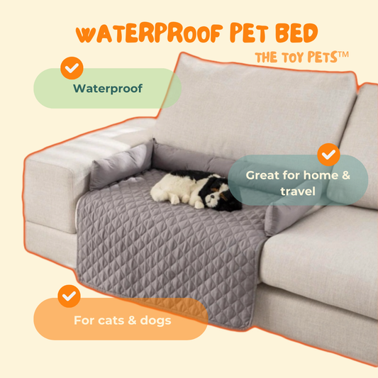 The Toy Pets™ Waterproof Pet Bed