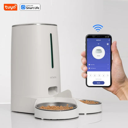 The Toy Pets™ Smart WiFi Feeder for Two Cats